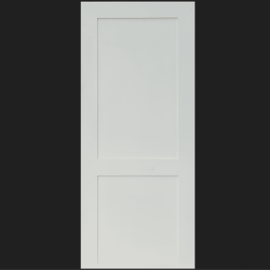 2 Panel Solid Core Shaker Door 18"x80"x1-3/8"