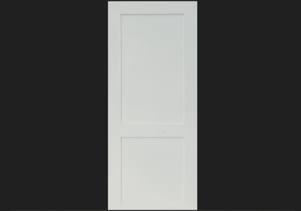 2 Panel Solid Core Shaker Door 18"x80"x1-3/8"