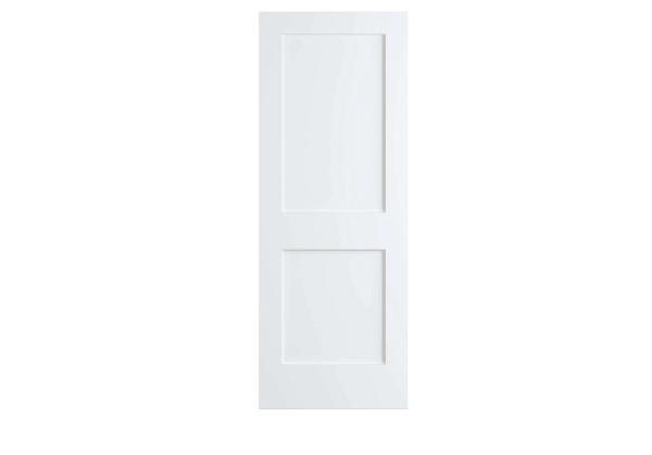 2 Panel Solid Core Shaker Door 24"x80"x1-3/8"