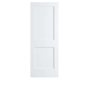 2 Panel Solid Core Shaker Door 26"x80"x1-3/8"