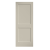 2 Panel Solid Core Shaker Door 30"x80"x1-3/8"