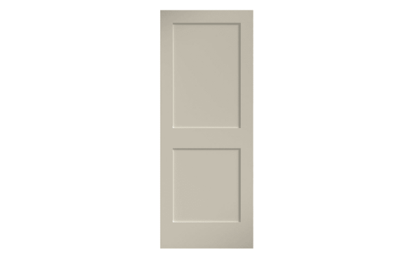 2 Panel Solid Core Shaker Door 30"x80"x1-3/8"