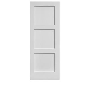 3 Panel Solid Core Shaker Door 18"x80"x1-3/8"