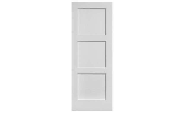 3 Panel Solid Core Shaker Door 18"x80"x1-3/8"