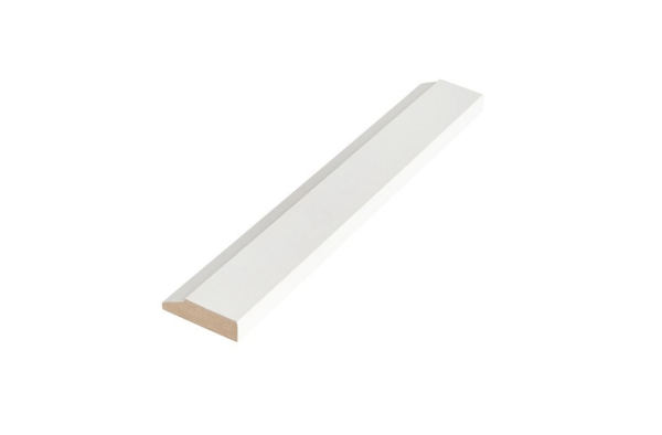 ALEXANDRIA MOULDING 01698- MDF Primed Step DoorStop, 3/8 x 1 3/8 x 14'