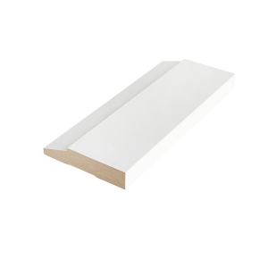 ALEXANDRIA MOULDING 1737- 3IN Step Casing MDF,  3 ½ IN x 3/4IN x 8FT