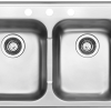 BLANCO 401168 31.5"X20.5" DROP IN SS DOUBLE SINK