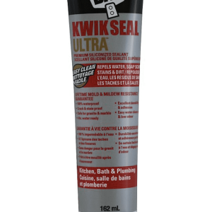 DAP® 74824 KWIK SEAL ULTRA - Kitchen & Bath Premium Hydrophobic Sealant - Squeeze tube clear 162ml