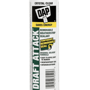 DAP® 78351 Draft Attack Solvent Removable Weatherstrip Sealant clear 300ml