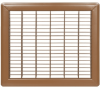 IMPERIAL RG1246 RETURN AIR FLOOR GRILLE 30 IN L 8 IN W RECTANGLE STEEL BROWN