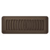 IMPERIAL RG1290 AIR EXHAUST FLOOR REGISTER - BROWN - POLYSTYRENE - 10-IN W X 3-IN H