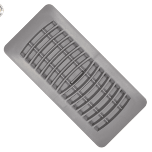 IMPERIAL RG1428 3" X 10" GREY LOUVERED POLYSTYRENE FLOOR REGISTER