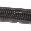 IMPERIAL RG1995 STEEL FLOOR REGISTER - PEWTER - RUSTPROOF POLYSTYRENE BODY - 4-IN W X 10-IN L