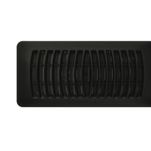 IMPERIAL RG3475 4" X 10" BLACK LOUVERED POLYSTYRENE FLOOR REGISTER