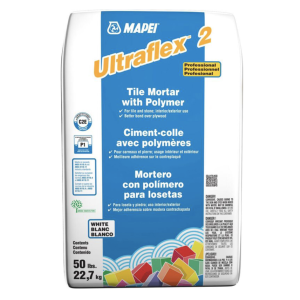 MAPEI ULTRAFLEX 2 WHITE / 50LB-22. 7KG