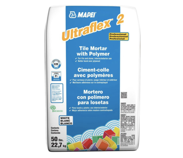 MAPEI ULTRAFLEX 2 WHITE / 50LB-22. 7KG