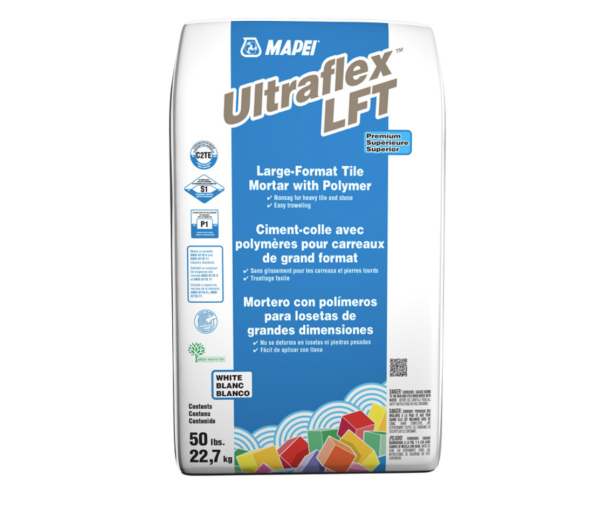 MAPEI ULTRAFLEX LFT WHITE / 50LB-22.7KG