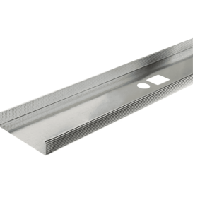 METAL FRAMING STUD 6IN X 1 1/4FL X 10FT 25G