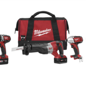 MILWAUKEE 2696-24 M18 COMP HD WITH SAWZALL WITH IMPACT WITH LT