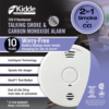 KIDDE i12010S-CO-CA Worry-Free Hardwire Smoke and Carbon Monoxide Alarm with 10-year Sealed Battery Backup