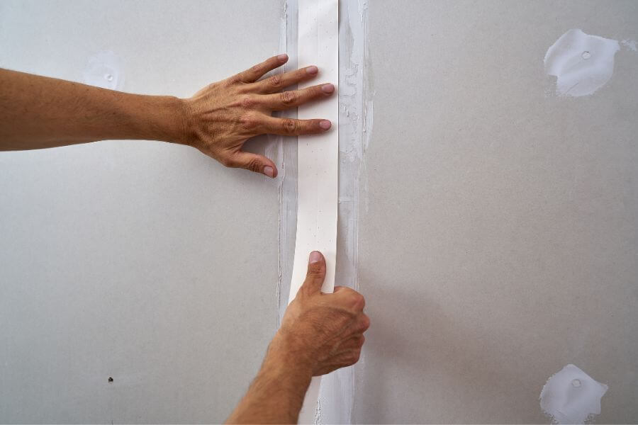 how to apply drywall tape