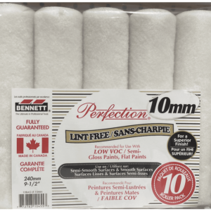 BENNETT 10BAG LF10MM 10 Pack Lint Free Rollers 10mm