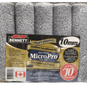 BENNETT 10PK MP10MM 10 Pack Microfiber Roller 10mm