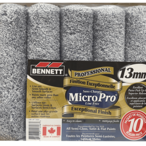 BENNETT 10PK MP13MM 10 Pack Microfiber Roller 13mm