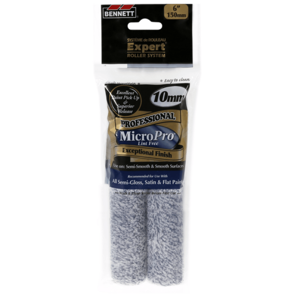 BENNETT 2X6 MP10 2 Pack 6'' Microfiber Roller 10mm