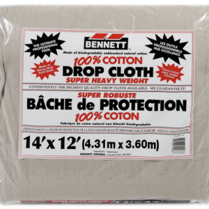 BENNETT CLOTH 14 Drop Cloth 14' x 12'