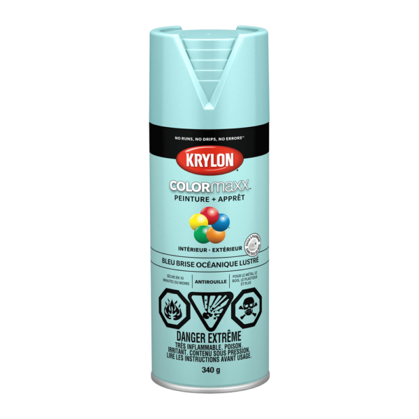 KRYLON COLORMAXX GLOSS BLUE OCEAN BREEZE