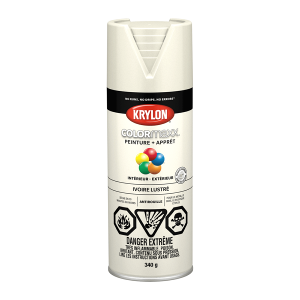 KRYLON COLORMAXX GLOSS IVORY