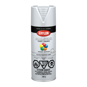 KRYLON COLORMAXX GLOSS PEWTER GRAY