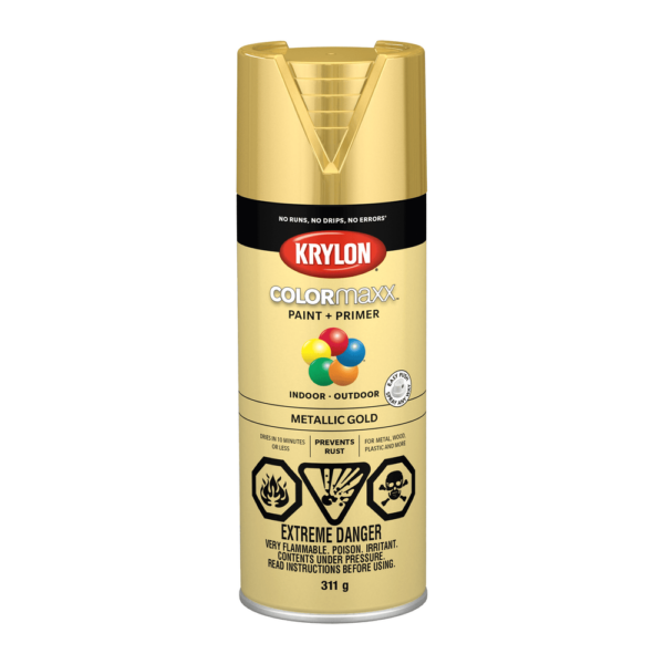 KRYLON COLORMAXX METALLIC GOLD