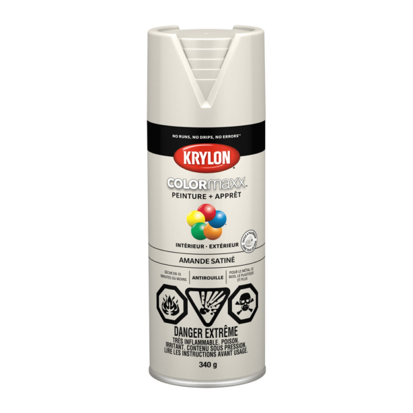 KRYLON COLORMAXX SATIN ALMOND