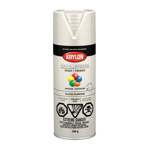 KRYLON COVERMAXX GLOSS ALMOND