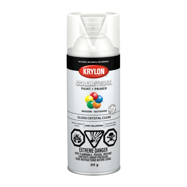 KRYLON COVERMAXX GLOSS CRYSTAL CLEAR