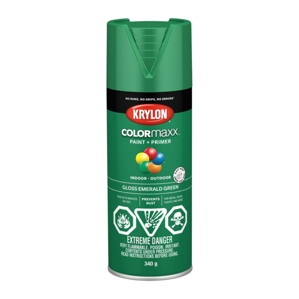 KRYLON COVERMAXX GLOSS EMERALD GREEN