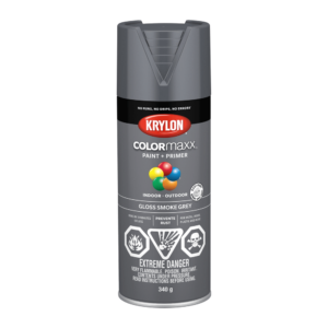 KRYLON COVERMAXX GLOSS SMOKE GREY