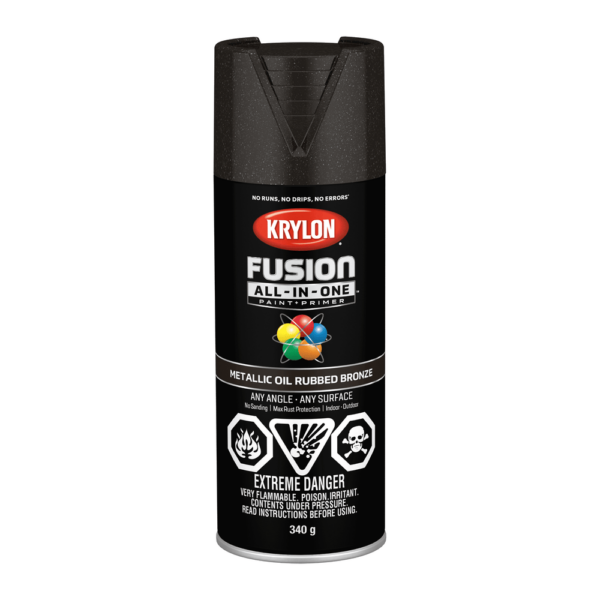 KRYLON FUSION METALLIC OIL RUBBED BRONZE