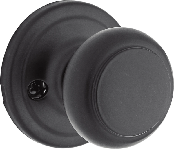 WEISER 9GA120-088 LOCK SINGLE DUMMY KNOB TROY IRON BLACK