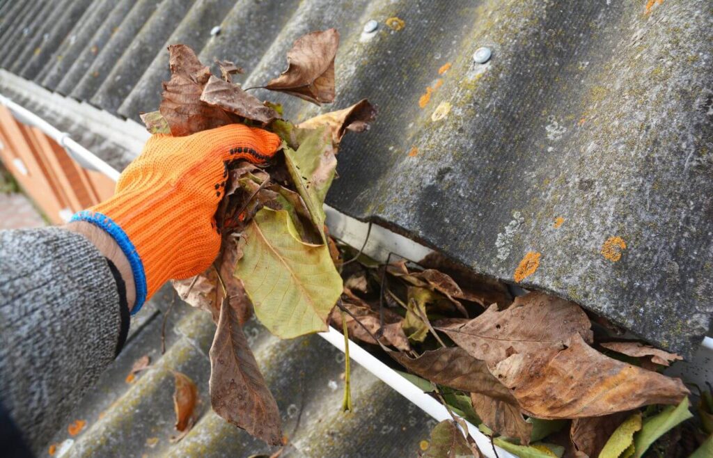 how to clean your gutters